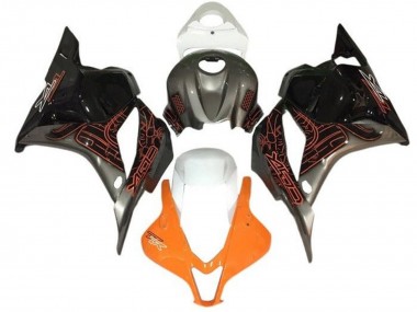 2005-2006 Suzuki GSXR 1000 Motorcycle Fairings - Orange Silver Black White