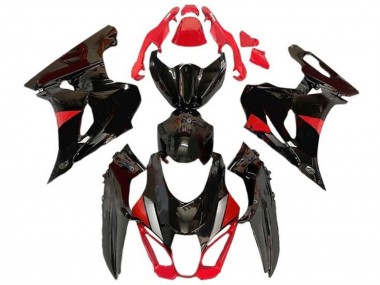 2017-2024 Suzuki GSXR1000 Motorcycle Fairings - Black Red Grey