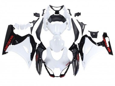 2017-2024 Suzuki GSXR1000 Motorcycle Fairings - White Black Red