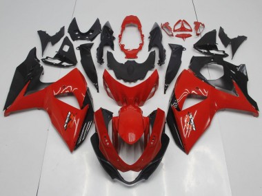 2009-2016 Suzuki GSXR 1000 Motorcycle Fairing - Red Black