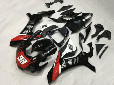 2015-2019 Yamaha YZF 1000 R1 Motorcycle Fairings - Glossy Black White Red ENEOS Motul YSP 99