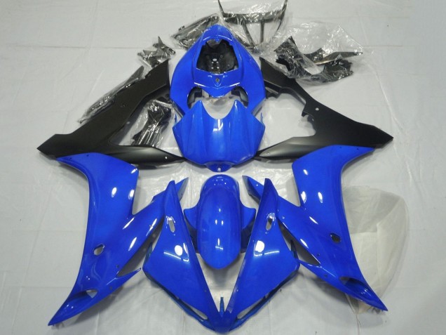 2004-2006 Yamaha YZF 1000 R1 Motorcycle Fairing - Blue Matte Black