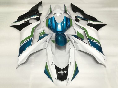 2017-2023 Yamaha YZF R6 Motorcycle Fairings - White Blue Green Black
