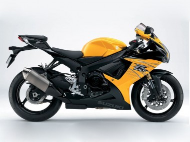 2011-2024 Suzuki GSXR 600/750 Motorcycle Fairings - Yellow