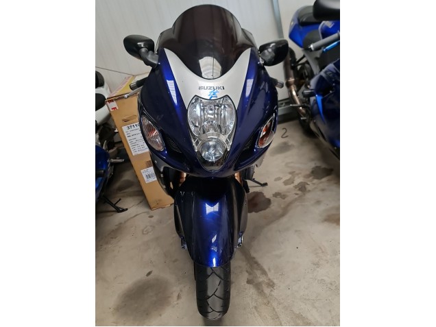 1996-2007 Suzuki GSXR 1300 Hayabusa Motorcycle Fairings - Blue White