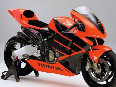 2003-2004 Honda CBR600RR Bike Fairings - Red Glossy Black