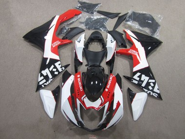 2011-2024 Suzuki GSXR 750 Motorcycle Fairings - Black Red