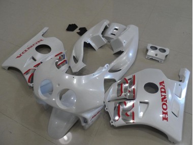 1991-1998 Pearl White Red Honda CBR250RR MC22 Motorcycle Fairings