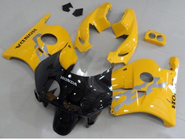 1991-1998 Yellow Black Honda CBR250RR MC22 Motorcycle Bodywork