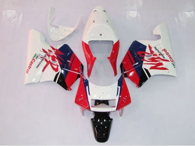 1994-1996 Red White Honda NSR250 MC28 P4 Motorcycle Bodywork