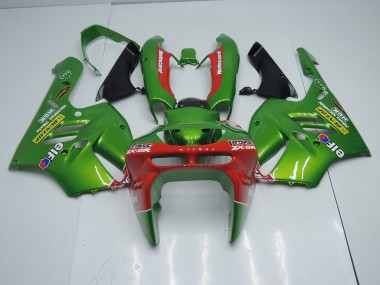 1994-1997 Green Red Kawasaki ZX9R Motorbike Fairing Kits