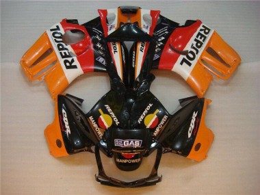 1995-1998 Black Orange Repsol Honda CBR600 F3 Motorcycle Fairings Kits