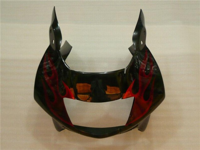 1995-1998 Black Red Flame Honda CBR600 F3 Motorcycle Fairing 1995-1998 Black Red Flame Honda CBR600 F3 Motorcycle Fairing