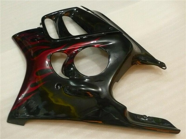 1995-1998 Black Red Flame Honda CBR600 F3 Motorcycle Fairing 1995-1998 Black Red Flame Honda CBR600 F3 Motorcycle Fairing