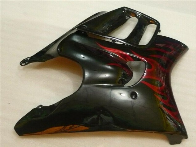 1995-1998 Black Red Flame Honda CBR600 F3 Motorcycle Fairing 1995-1998 Black Red Flame Honda CBR600 F3 Motorcycle Fairing