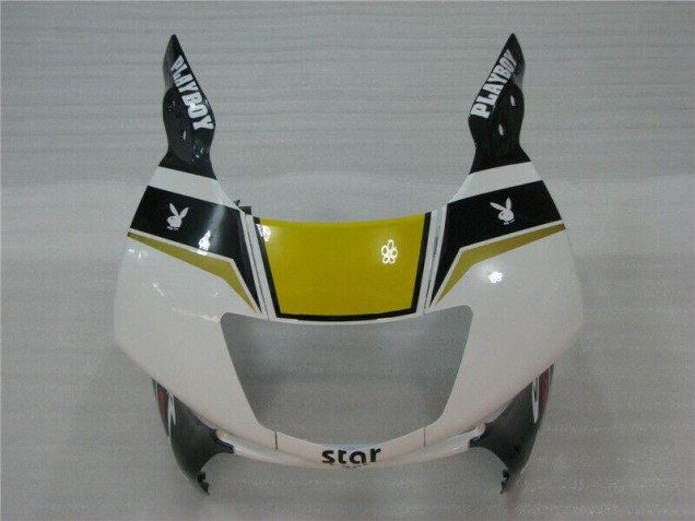 1995-1998 White Black Playboy Honda CBR600 F3 Motorcycle Fairing 1995-1998 White Black Playboy Honda CBR600 F3 Motorcycle Fairing