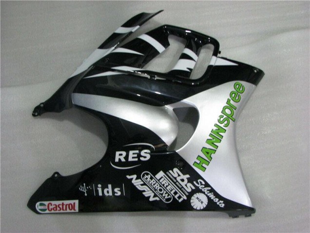 1995-1998 White Green Hannspree Honda CBR600 F3 Motorcycle Fairings Kit 1995-1998 White Green Hannspree Honda CBR600 F3 Motorcycle Fairings Kit