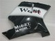 1996-2007 Black White West Honda CBR1100XX Motorcycle Fairing Kit