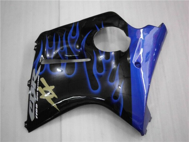 1996-2007 Blue Flame Honda CBR1100XX Motorcycle Fairings 1996-2007 Blue Flame Honda CBR1100XX Motorcycle Fairings
