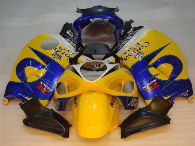 1996-2007 Ellow Blue Suzuki GSXR 1300 Hayabusa Bike Fairings 1996-2007 Ellow Blue Suzuki GSXR 1300 Hayabusa Bike Fairings