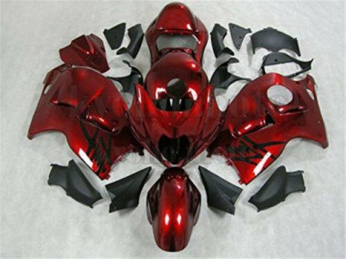 1996-2007 Red Black Suzuki GSXR 1300 Hayabusa Motorcycle Fairing