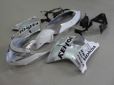 1996-2007 White Repsol Honda CBR1100XX Motorbike Fairings