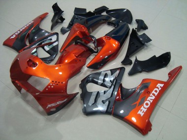 1998-1999 Orange Grey Honda CBR900RR 919 Motorcycle Fairings