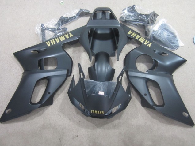 1998-2002 Black Yellow Decal Yamaha YZF R6 Motorcycle Fairings 1998-2002 Black Yellow Decal Yamaha YZF R6 Motorcycle Fairings