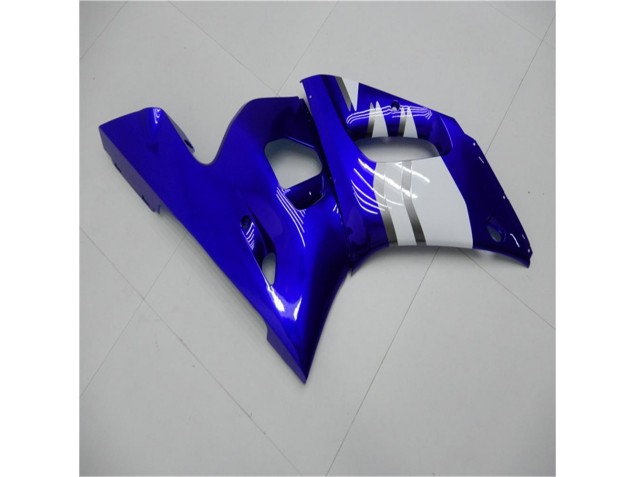 1998-2002 Blue White Yamaha YZF R6 Motorcycle Fairings Kits 1998-2002 Blue White Yamaha YZF R6 Motorcycle Fairings Kits