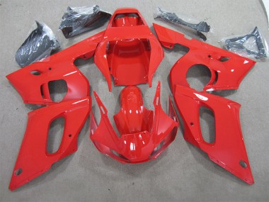 1998-2002 Red Yamaha YZF R6 Motorcycle Fairing Kits