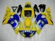 1998-2002 Yellow Blue Yamaha YZF R6 Moto Fairings