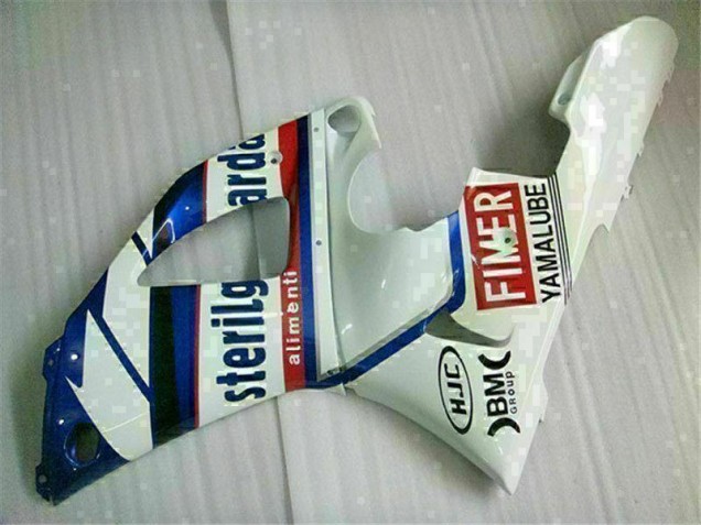 2000-2001 Blue White Yamaha YZF R1 Replacement Fairings 2000-2001 Blue White Yamaha YZF R1 Replacement Fairings