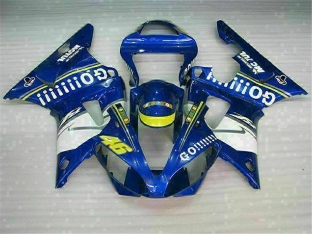 2000-2001 Blue Yamaha YZF R1 Motor Bike Fairings 2000-2001 Blue Yamaha YZF R1 Motor Bike Fairings