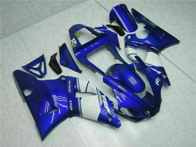 2000-2001 Blue Yamaha YZF R1 Motorcycle Fairings Kit 2000-2001 Blue Yamaha YZF R1 Motorcycle Fairings Kit