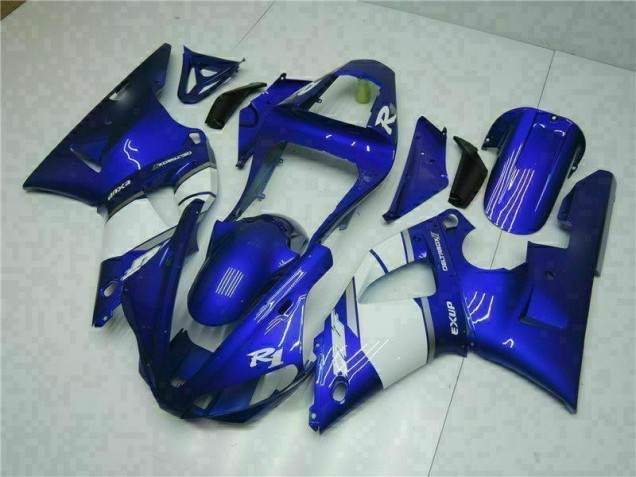 2000-2001 Blue Yamaha YZF R1 Motorcycle Fairings Kit 2000-2001 Blue Yamaha YZF R1 Motorcycle Fairings Kit