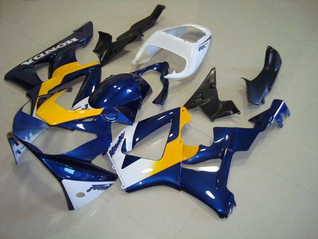 2000-2001 Blue Yellow Honda CBR900RR 929 Motorcycle Fairings 2000-2001 Blue Yellow Honda CBR900RR 929 Motorcycle Fairings