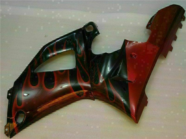 2000-2001 Orange Yamaha YZF R1 Bike Fairings 2000-2001 Orange Yamaha YZF R1 Bike Fairings