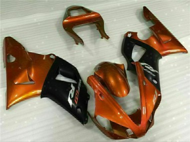 2000-2001 Orange Yamaha YZF R1 Motorbike Fairings