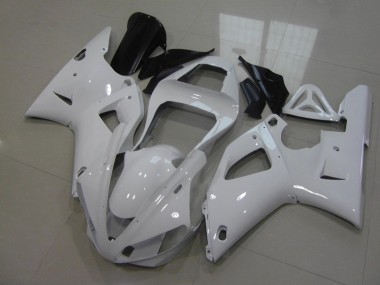 2000-2001 Pearl White Yamaha YZF R1 Motor Bike Fairings