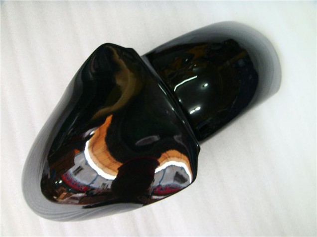 2000-2002 Glossy Black Kawasaki ZX6R Motorbike Fairing Kits 2000-2002 Glossy Black Kawasaki ZX6R Motorbike Fairing Kits