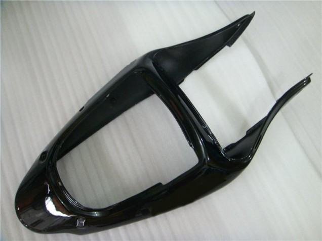 2000-2002 Glossy Black Kawasaki ZX6R Motorbike Fairing Kits 2000-2002 Glossy Black Kawasaki ZX6R Motorbike Fairing Kits