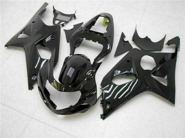 2000-2002 Glossy Black Suzuki GSXR 1000 Motorbike Fairing 2000-2002 Glossy Black Suzuki GSXR 1000 Motorbike Fairing