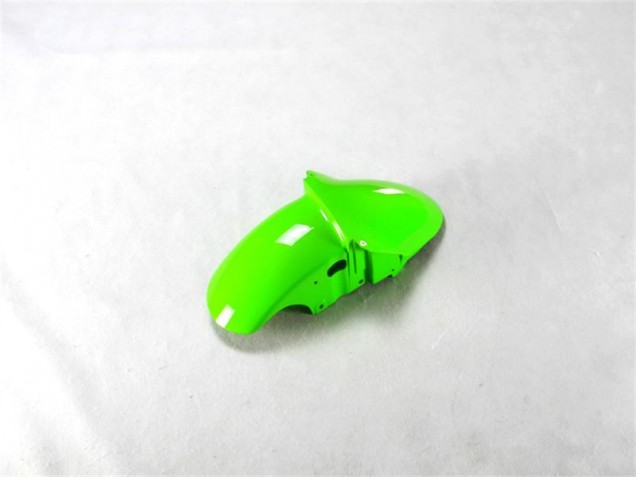2000-2002 Green Black White Kawasaki ZX6R Bike Fairings 2000-2002 Green Black White Kawasaki ZX6R Bike Fairings
