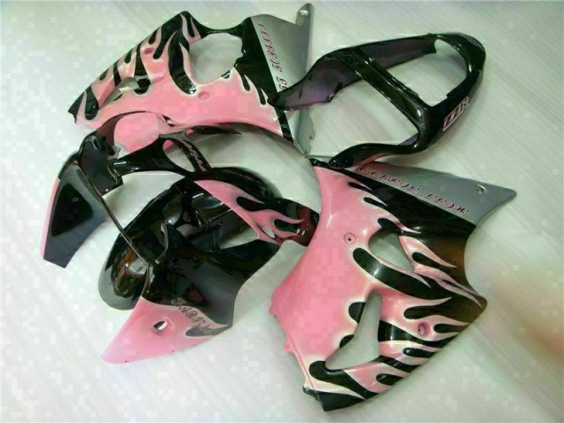 2000-2002 Pink Kawasaki ZX6R Motorcycle Fairing 2000-2002 Pink Kawasaki ZX6R Motorcycle Fairing