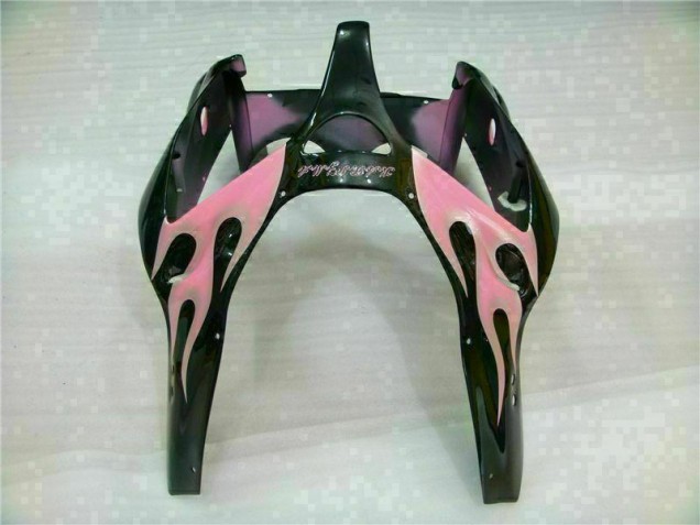 2000-2002 Pink Kawasaki ZX6R Motorcycle Fairing 2000-2002 Pink Kawasaki ZX6R Motorcycle Fairing