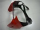 2000-2002 Red Black White Kawasaki ZX6R Bike Fairings 2000-2002 Red Black White Kawasaki ZX6R Bike Fairings