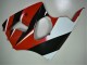 2000-2002 Red Black White Kawasaki ZX6R Bike Fairings 2000-2002 Red Black White Kawasaki ZX6R Bike Fairings