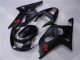 2001-2003 Black Suzuki GSXR 600/750 Motorcycle Fairings 2001-2003 Black Suzuki GSXR 600/750 Motorcycle Fairings