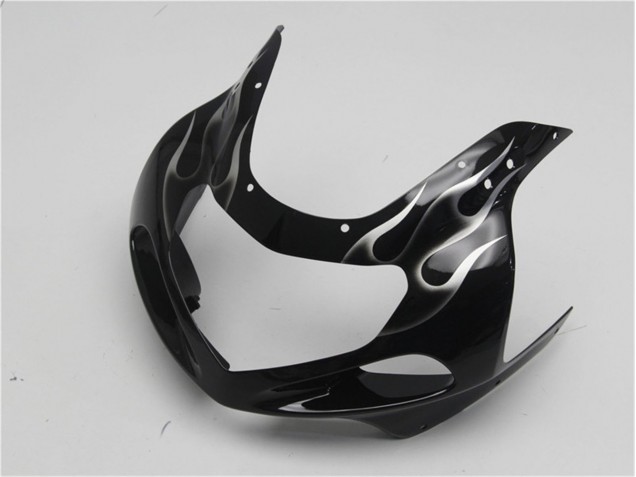 2001-2003 Black White Flame Suzuki GSXR 600/750 Motorcycle Fairing Kits 2001-2003 Black White Flame Suzuki GSXR 600/750 Motorcycle Fairing Kits
