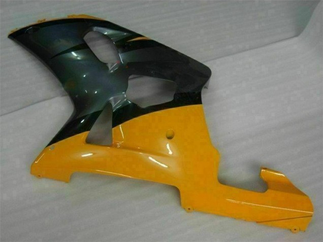 2001-2003 Black Yellow Suzuki GSXR 600/750 Bike Fairing 2001-2003 Black Yellow Suzuki GSXR 600/750 Bike Fairing
